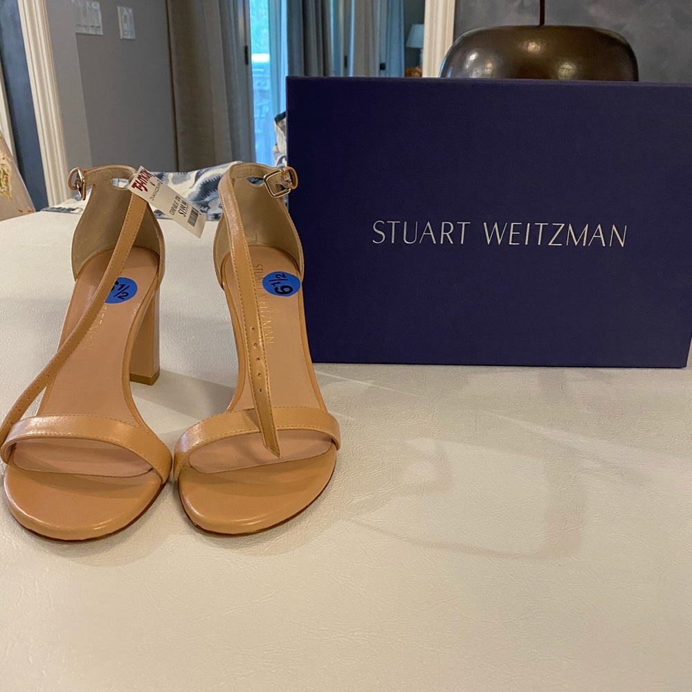 Stuart Weitzman Nude Heels (New, never been worn)